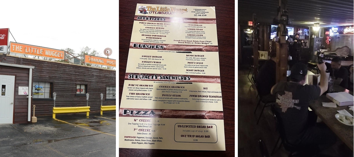 Little Nugget Menu